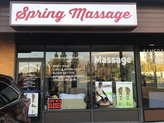 Professional massage helps the body feel good come in today and give us a try