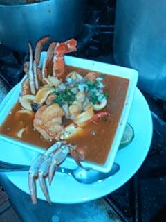 Delicious sea food soup
