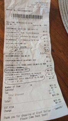 Giant Dollar - South Gate