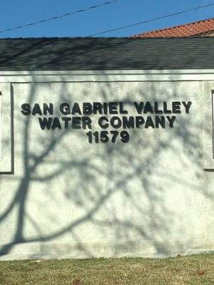 San Gabriel Valley Water Company Industry Ofc