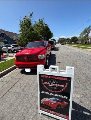 Mobile detailing services