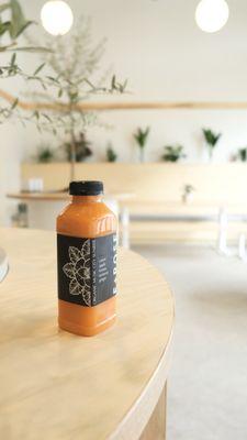 Interior- E+ROSE OneC1TY Featuring our Organic Cold-Pressed Juice- Music City Sunrise