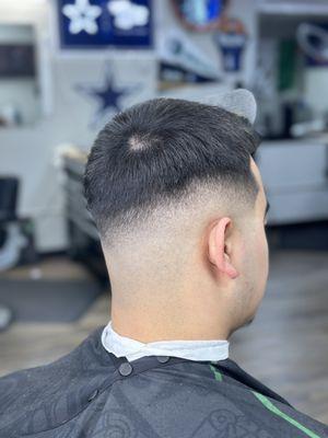Fresh mid fade