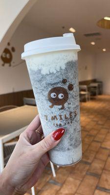 Black sesame under the clouds