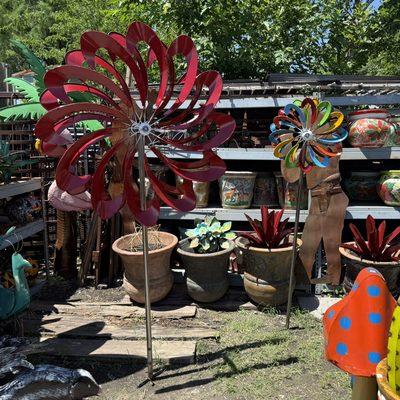 Spinners, great selection in colors , prices from $100.00 to $240.00. Sizes from 18"diameter 32" ,38" and45"