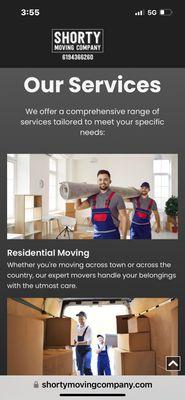 Shorty Moving Company