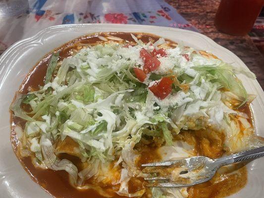 Three Enchiladas-$6.25 You can't beat it.