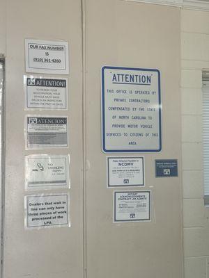 N.C. License Plate Agency