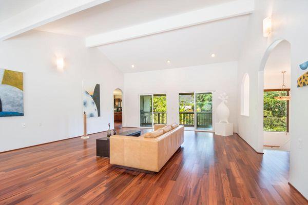 Rarely available in Manoa Hillside estates, this 3600 sq ft home with 5 bedrooms/3.5 bathrooms is great for a large family or entertaining!