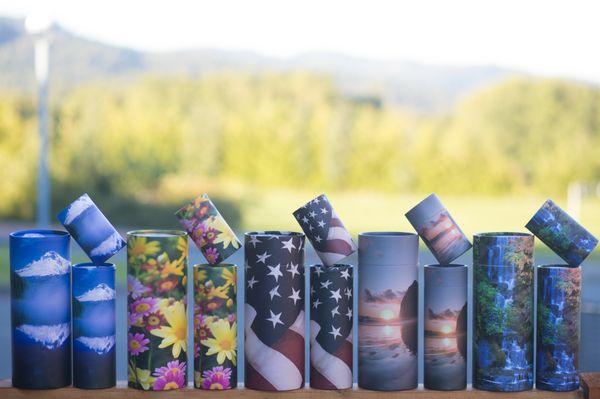 Selection of scattering urns