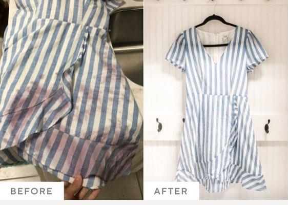 Sun shirt, my product cleans everything.