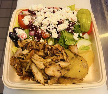 Chic Chix Gyro Platter