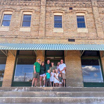 Our family can't wait to welcome you in the doors!