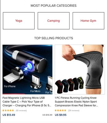 E-commerce for one of our happy clients