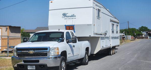 We also transport R.V.s