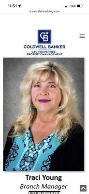 Tracey the branch manager