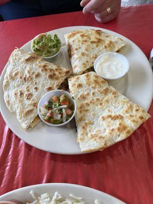 Beef quesadillas