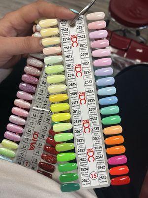 The owner is a married couple and the wife stays buying new nail polish colors