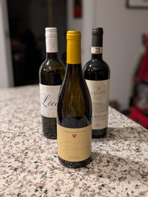 Wines brought home!