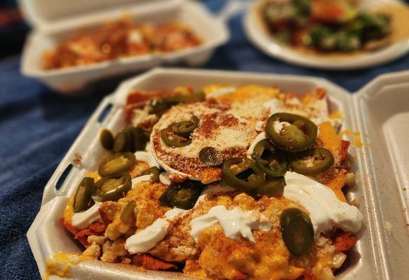 45 elotes con dorinachos