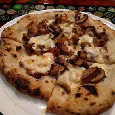 The Funghi with Sausage