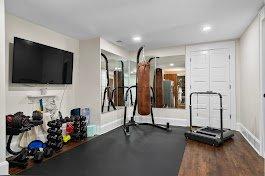 Home addition: enjoy comfortable and convenient workouts in your new at-home gym!