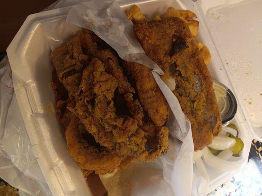 How horrible is this. I never took a bite because it looks horrible