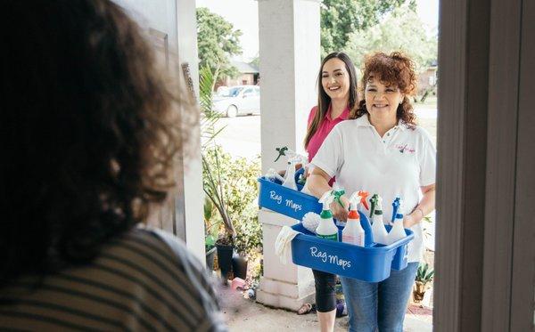 We arrive on time and ready to work.