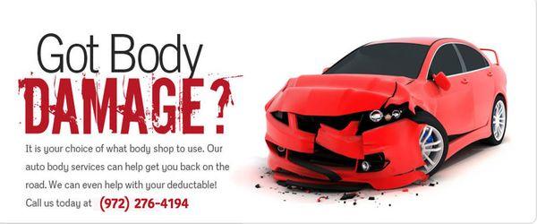 If your car was installed in an accident and you are in need of auto body repair, new paint job and/or new windshield, our ex...