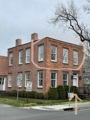 Exterior of the Building