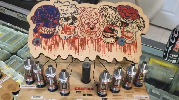 Zombie sub ohm tester platform.