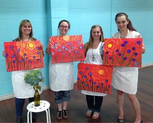 Finished masterpieces!