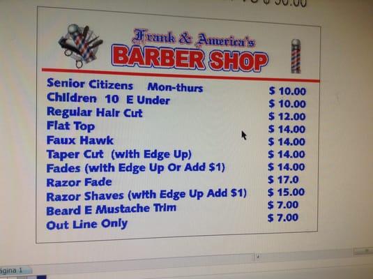 F&A's Barber Shop