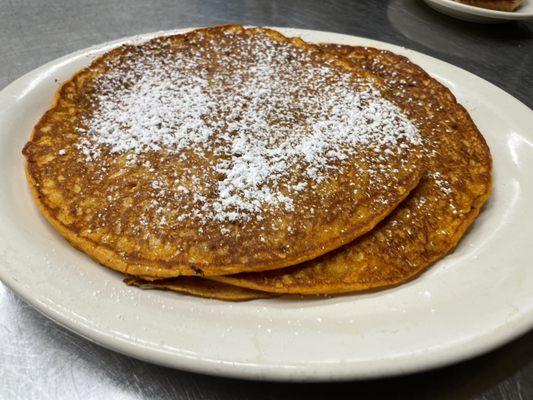 Pumpkin pancakes