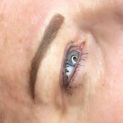 Permanent Makeup Eyebrows and Eyeliner