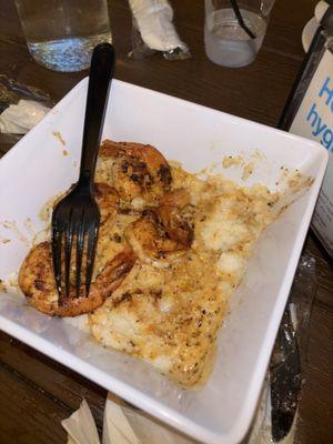 Shrimp and Grits. It was cold smh