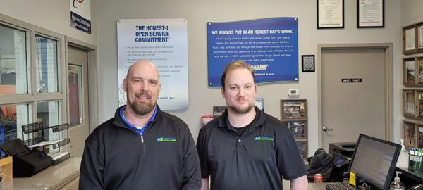 Professional Auto Service. From people who care about you and your car.