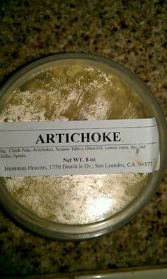 More than halfway done with this tub. Artichoke is their best seller.