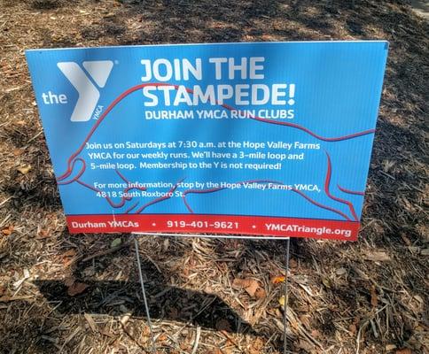 Join them for their run clubs.