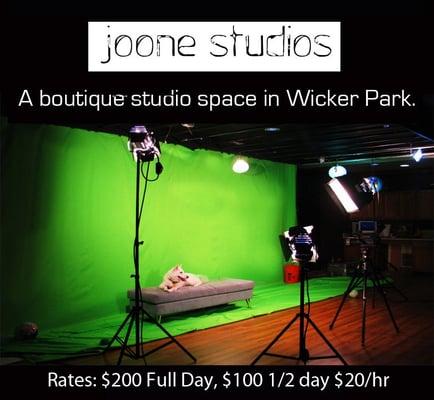 green screen studio Chicago