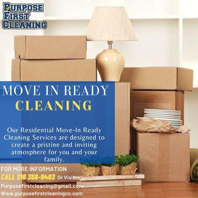 Purpose First Cleaning