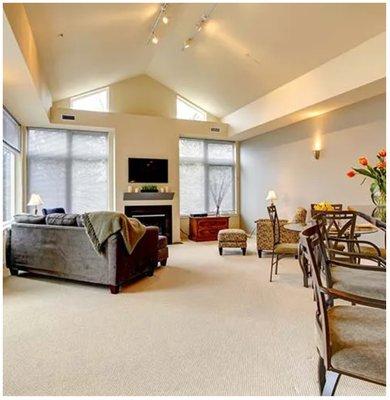 Beautiful carpet perfect for any room. Variety of colors to choose.