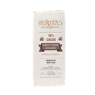 70% Bean to Bar Dark Chocolate - Cacao and Sugar