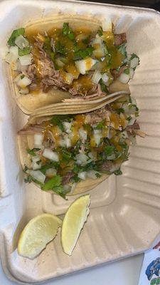 Carnitas tacos