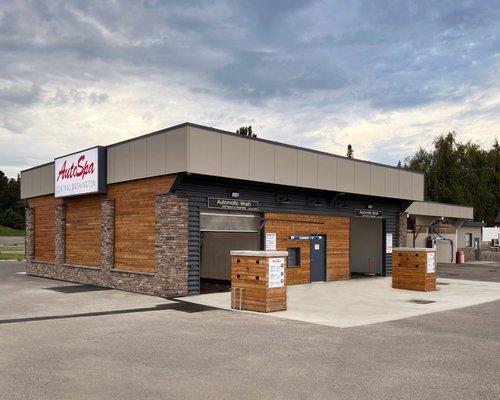 Two Automatic washes with choice of Soft Touch (foam brushes) or Touchless (high-pressure water) washes.