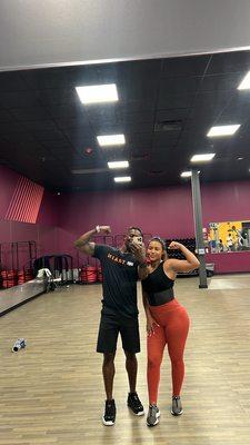 Training with Coach Larry B #feeltheBurn