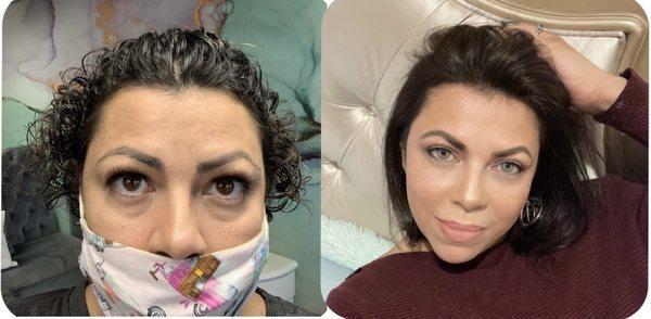 A before and after. Look no further! My only regret was not having it done sooner. I am almost 50 years old and I am loving my new look.