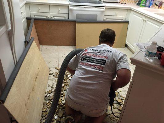 Dustbusters Floor Removal