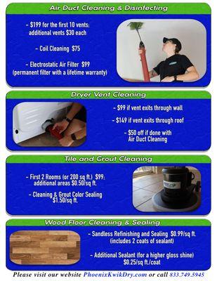 Phoenix Kwik Dry Total Cleaning