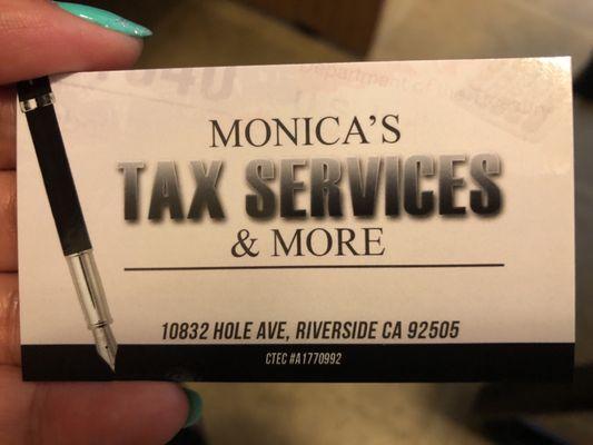 Monica's Tax Service & More
